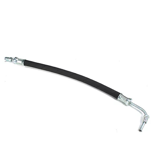 фото шланг пгу кривой 4310 (рукав l-350 металлокордовый 1sn) гайка-гайка / кмд К4310-1602590 